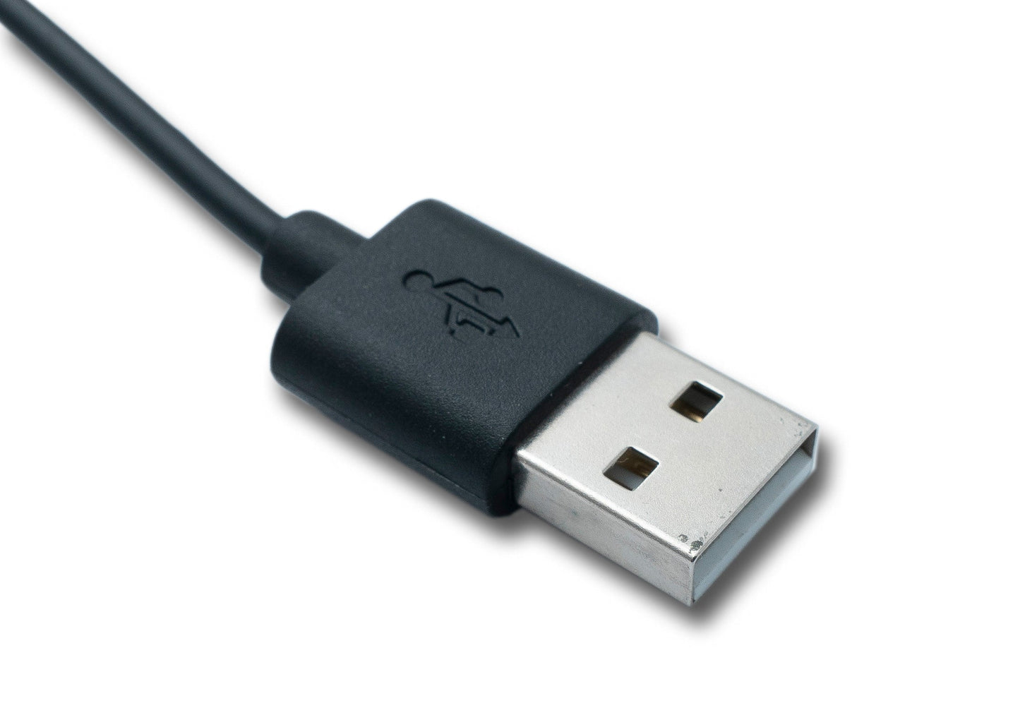 SYSTEM-S USB 2.0 Kabel 100 cm Ladekabel für VIVO Watch GT IQOO Watch GT Smartwatch Schwarz