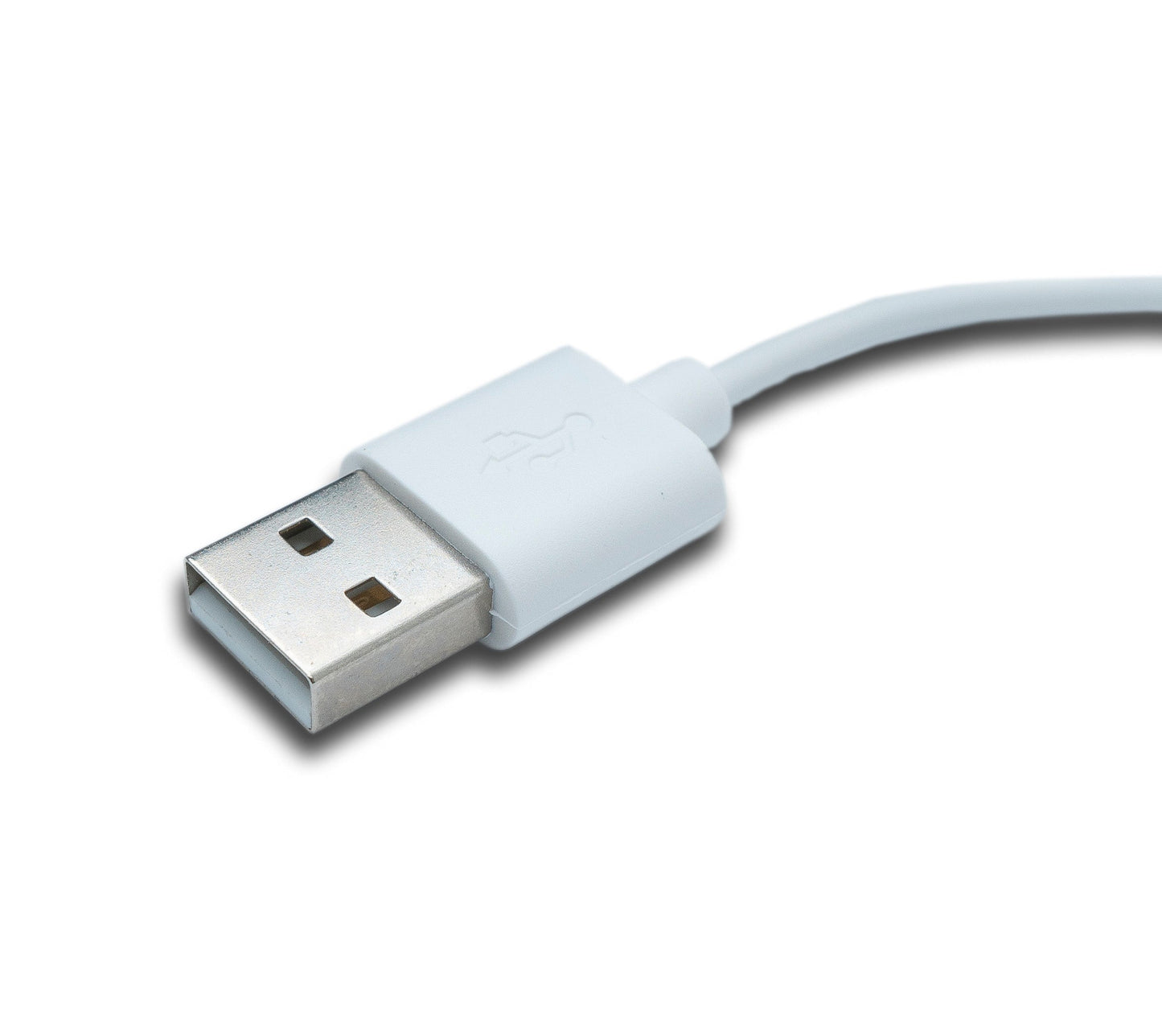 SYSTEM-S USB 2.0 Kabel 100 cm Ladekabel für VIVO Watch GT IQOO Watch GT Smartwatch Weiß