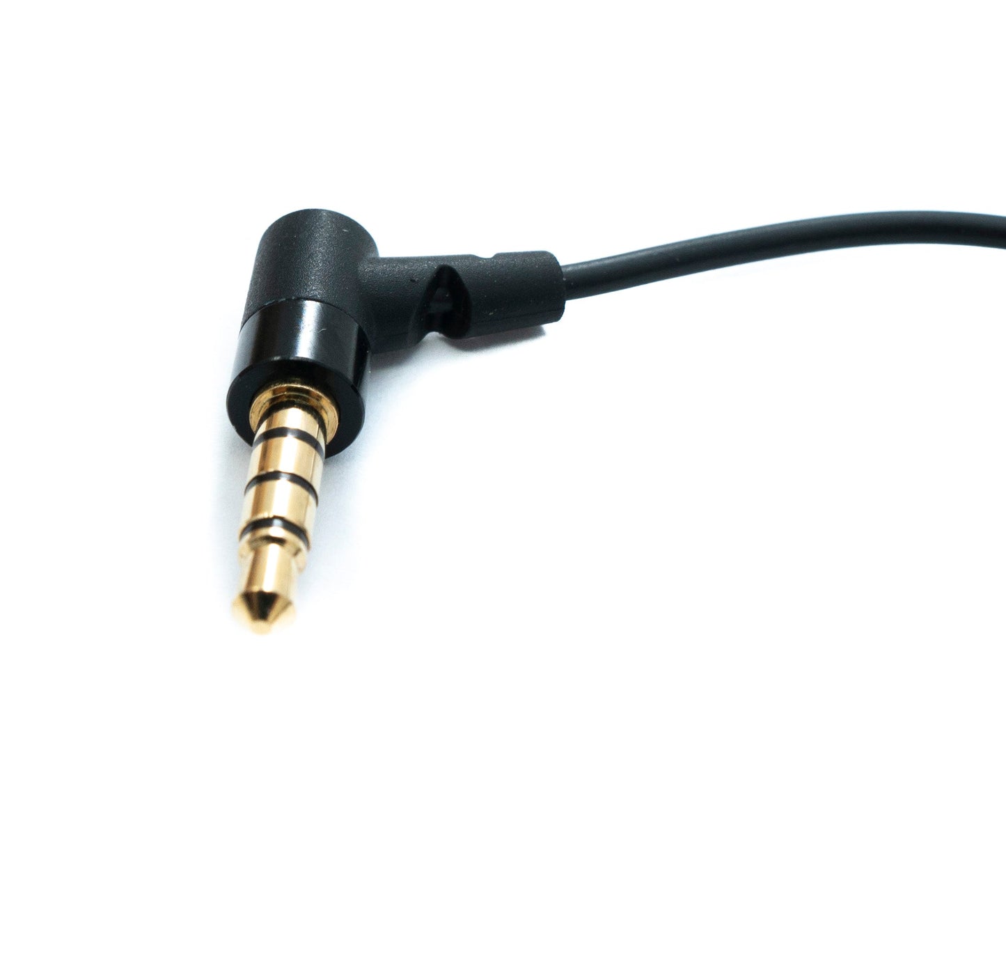 SYSTEM-S Mono In-Ear heyrnartól 120 cm AUX tengi TRRS 3,5 mm tengi hornhljóðnemi