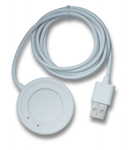 SYSTEM-S USB 2.0 cable 100 cm charging station for VIVO Watch 3 Smartwatch in white