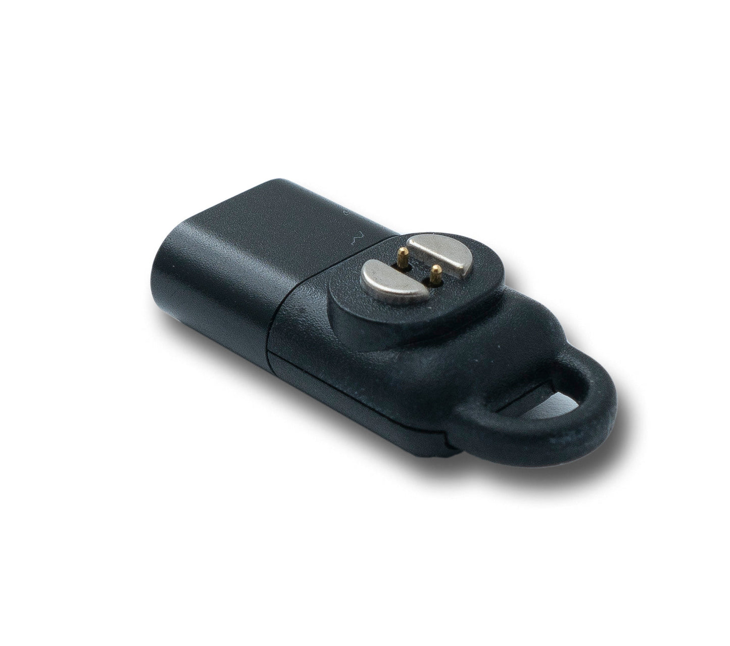 SYSTEM-S USB 3.1 millistykki fyrir Suunto Wing beinleiðni heyrnartól hleðslumillistykki í svörtu