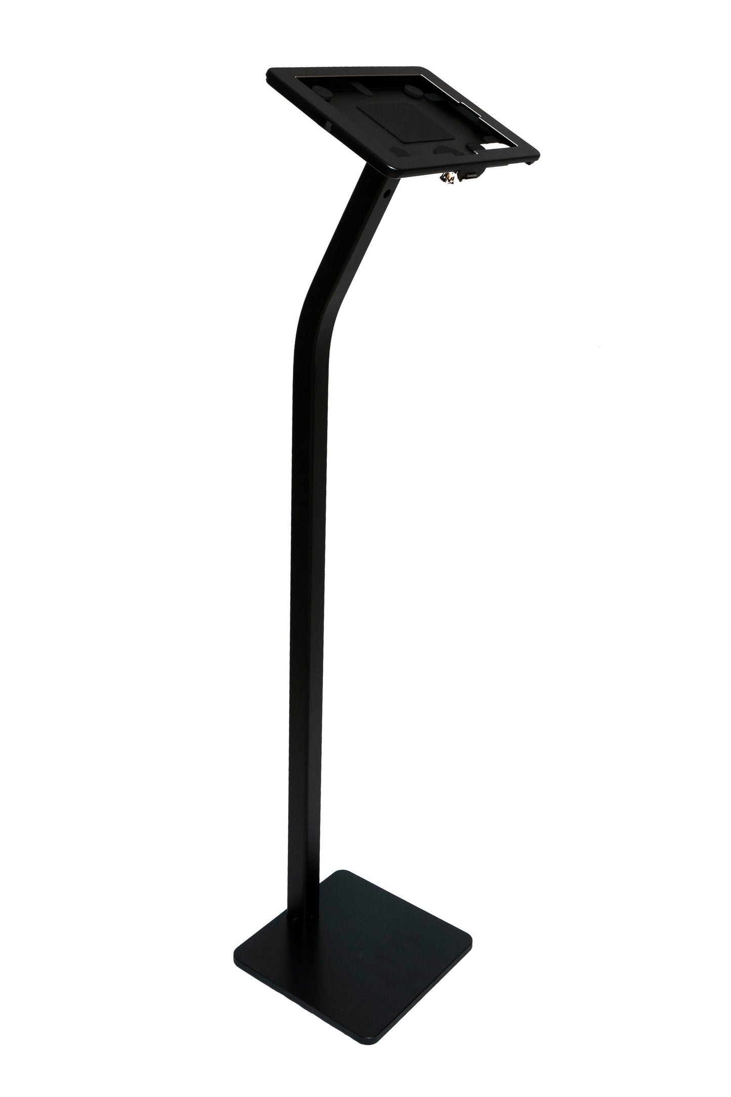 SYSTEM-S gólfstandur 120 cm læsanlegur festing fyrir iPad 10, Pro 11", Air (2018 2020 2021 2022 2024)