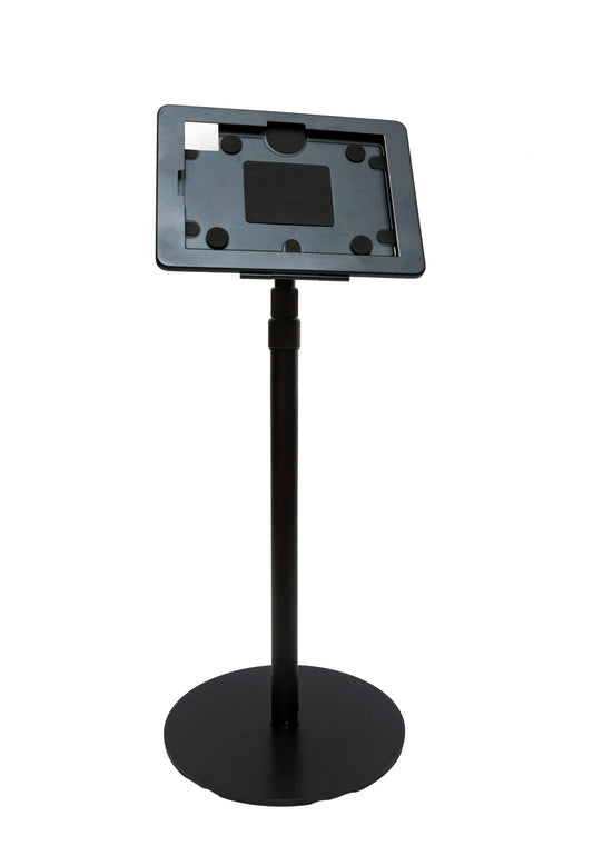SYSTEM-S gólfstandur 150 cm læsanlegur festing fyrir iPad 10, Pro 11", Air (2018 2020 2021 2022 2024)