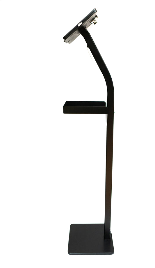 SYSTEM-S floor stand 120 cm 360° rotatable 180° tiltable holder lockable for iPad 10.2" 9 8 7