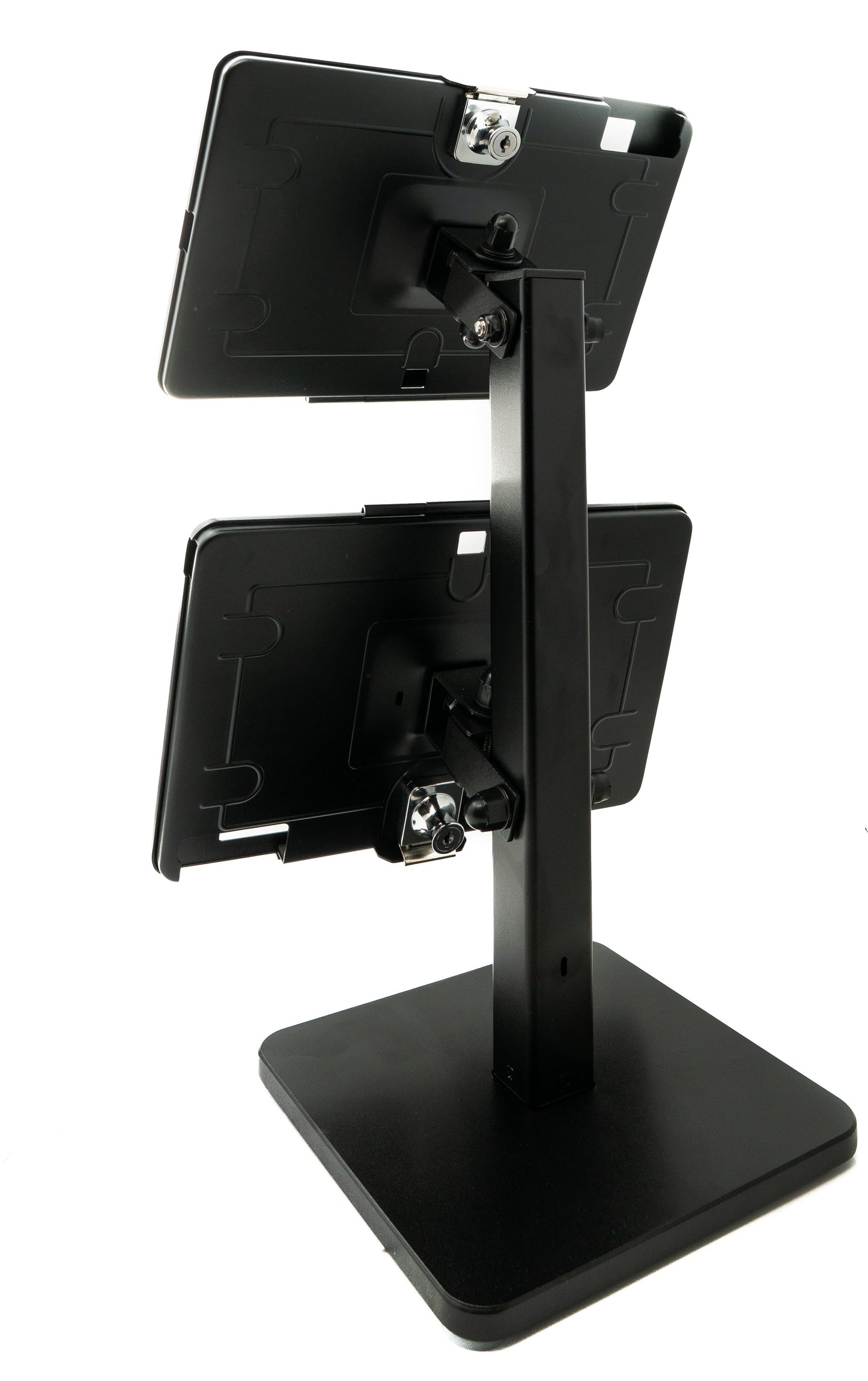 SYSTEM-S Tischständer Dual 360° drehbar 180° neigbar Halterung abschließbar für iPad 10.2" 9 8 7