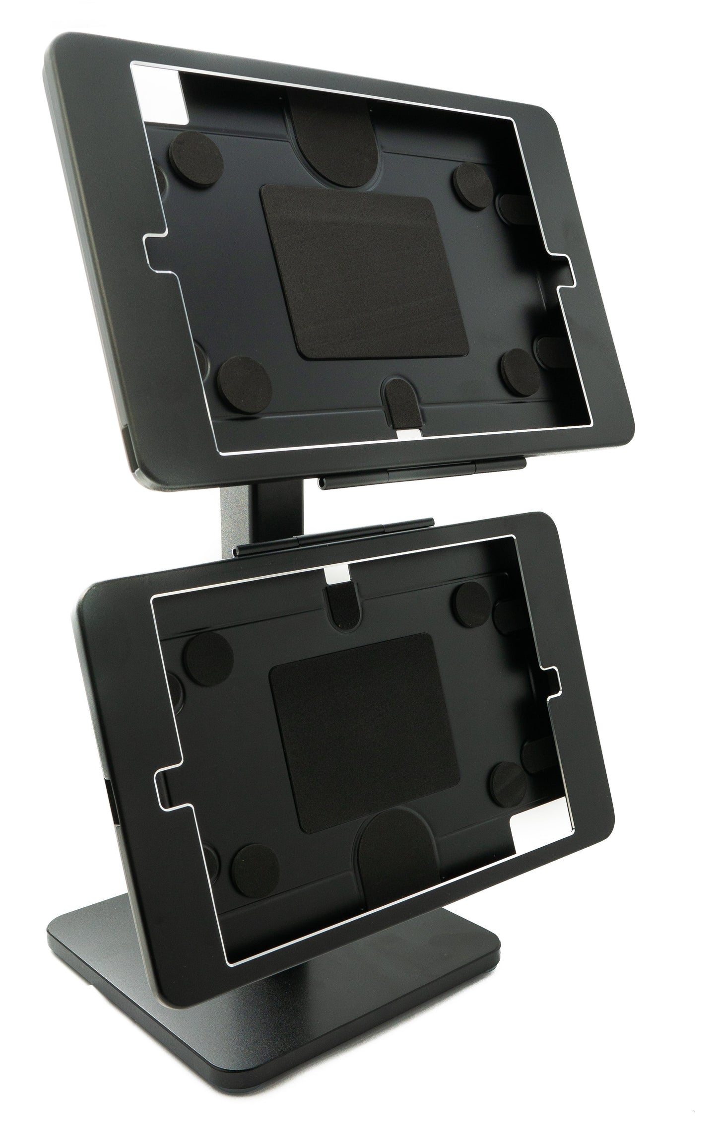 SYSTEM-S Tischständer Dual 360° drehbar 180° neigbar Halterung abschließbar für iPad 10.2" 9 8 7