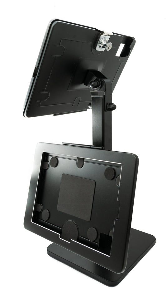 SYSTEM-S table stand dual 360° rotatable 180° tiltable holder lockable for iPad 10 Pro 4 3 2 1 Air 5 4