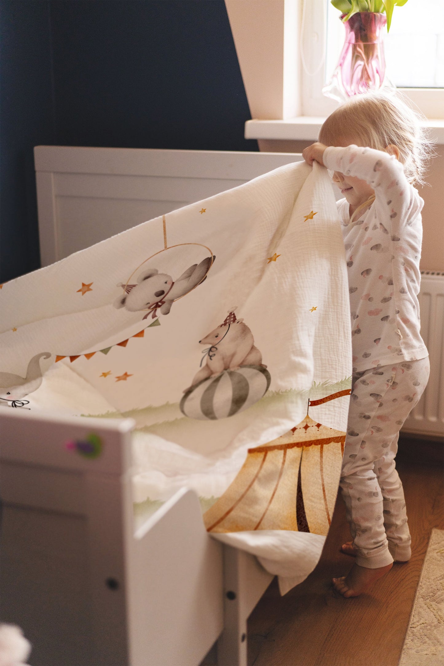 "Circus" úrvals barnarúmföt