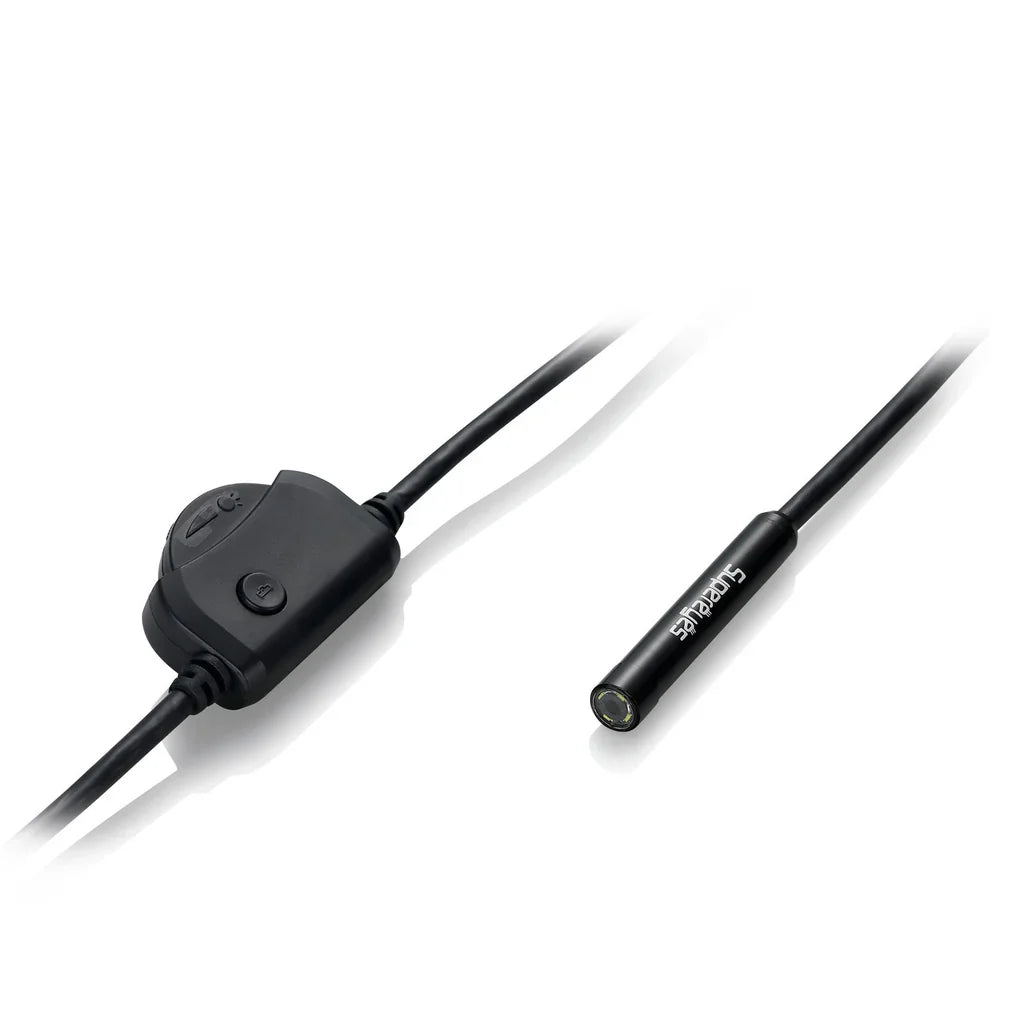 Supereyes N015-5 USB Endoskop 0.3 Megapixel Kamera Digital Endoskop Inspektionskamera Rohrkamera mit LED 100-facher Vergrößerung