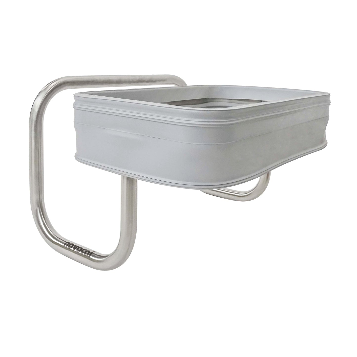 Novocal Edelstahl-Wäschesammler "Kompakt" Wandsammler Rahmen: Edelstahl Sämtliche Rohrverbindungen | Packung (1 Stück)