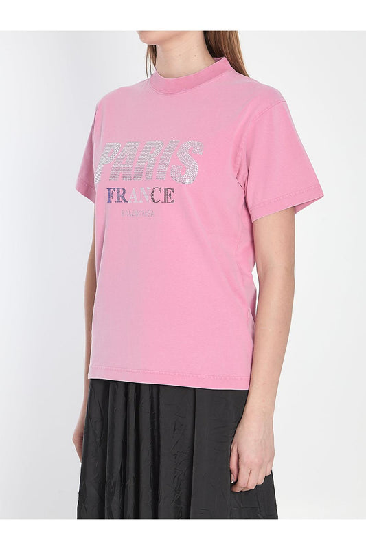Paris strass t-shirt