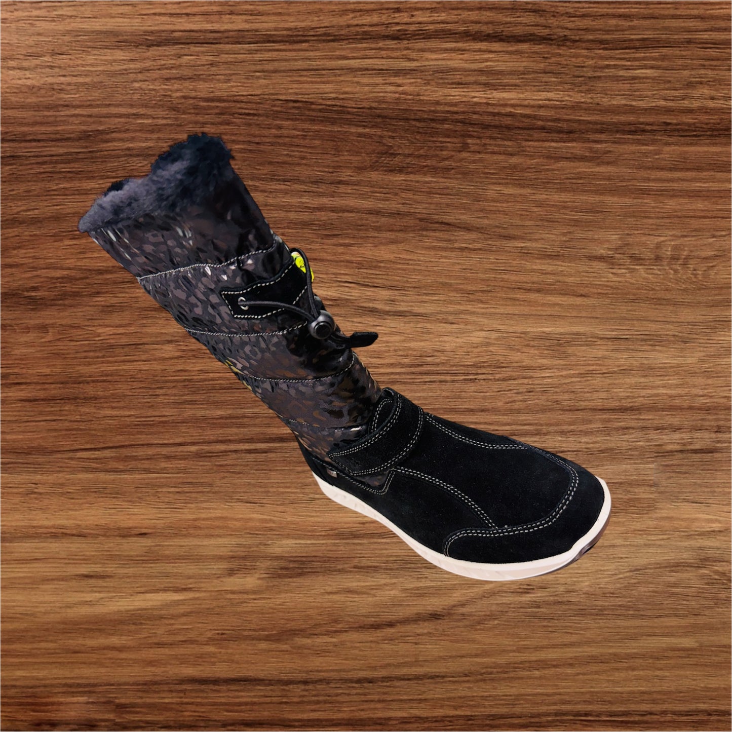 Lurchi Damen Leder-Winterstiefel in Schwarz Herstellernummer : 33-30752-81( Letzte Stück )