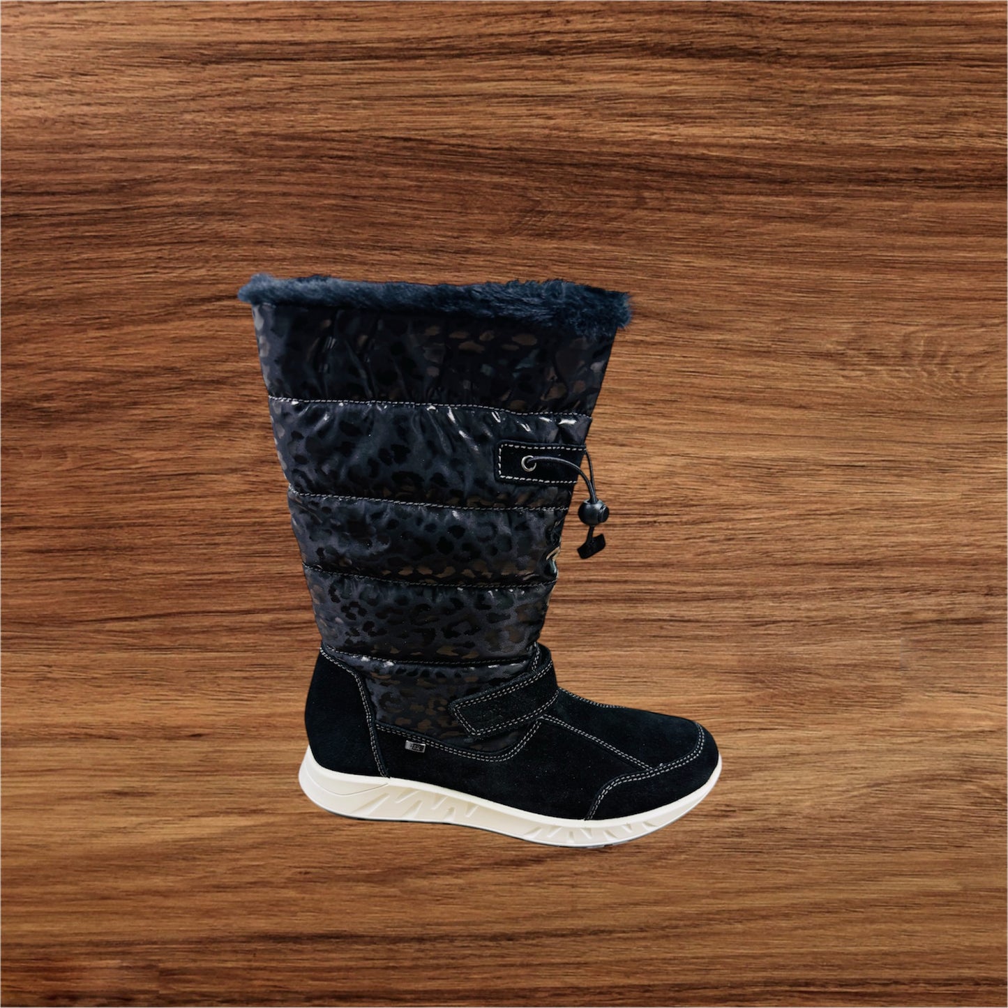 Lurchi Damen Leder-Winterstiefel in Schwarz Herstellernummer : 33-30752-81( Letzte Stück )