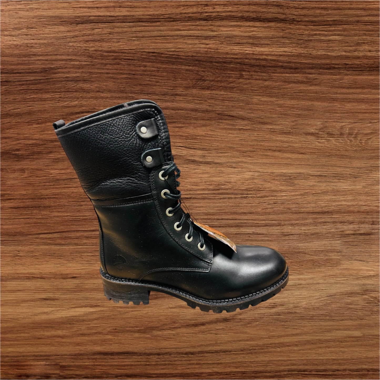 Travelin Myre Wollgefütterte Schnürstiefel Damen Schwarz Herstellernummer: TR_MYR-colblck ( Letzte Stück )