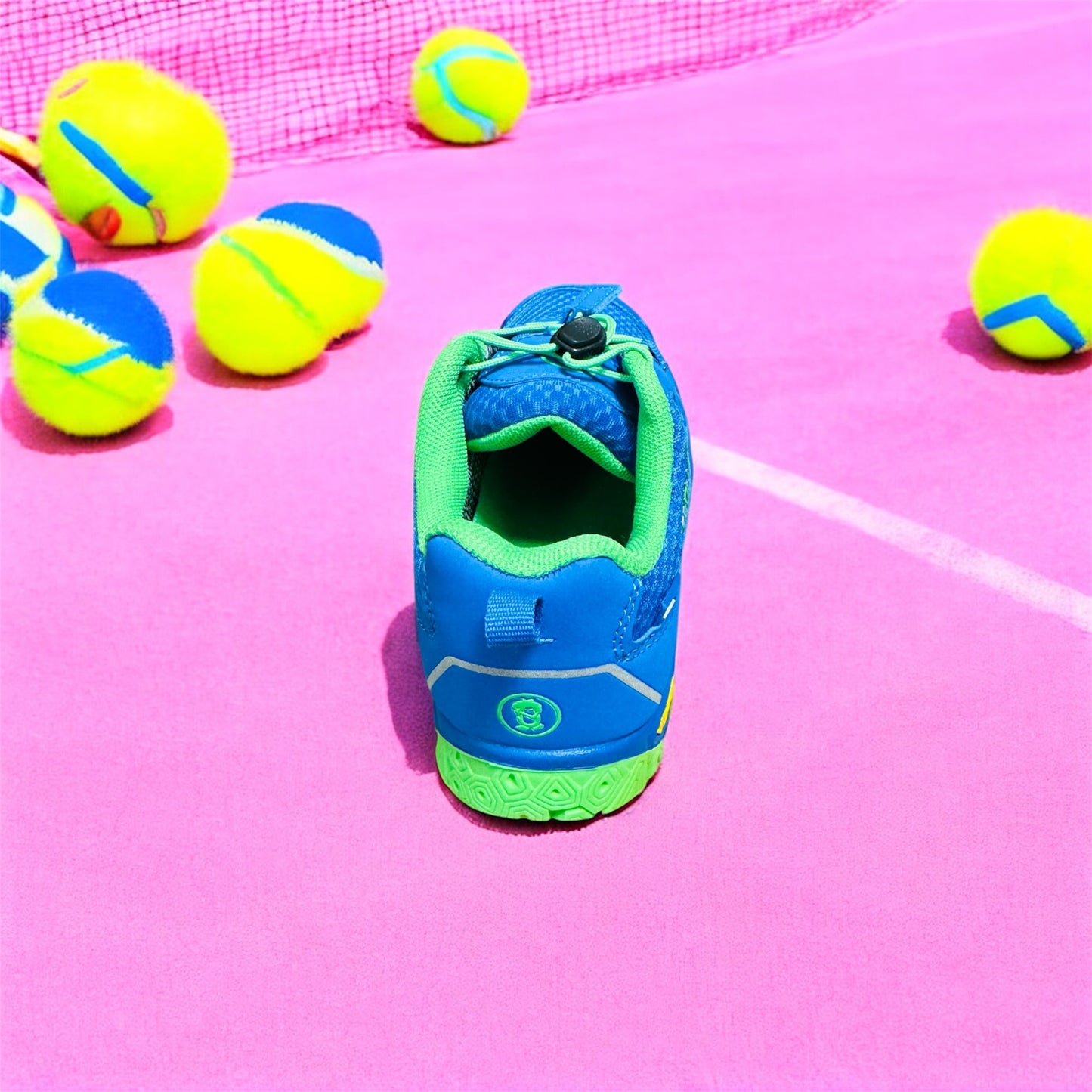 Trollkids Skarvan Hiker Low children's sneakers in Medium Blue/Green Manufacturer number: 473-106-034 ( Last pieces )