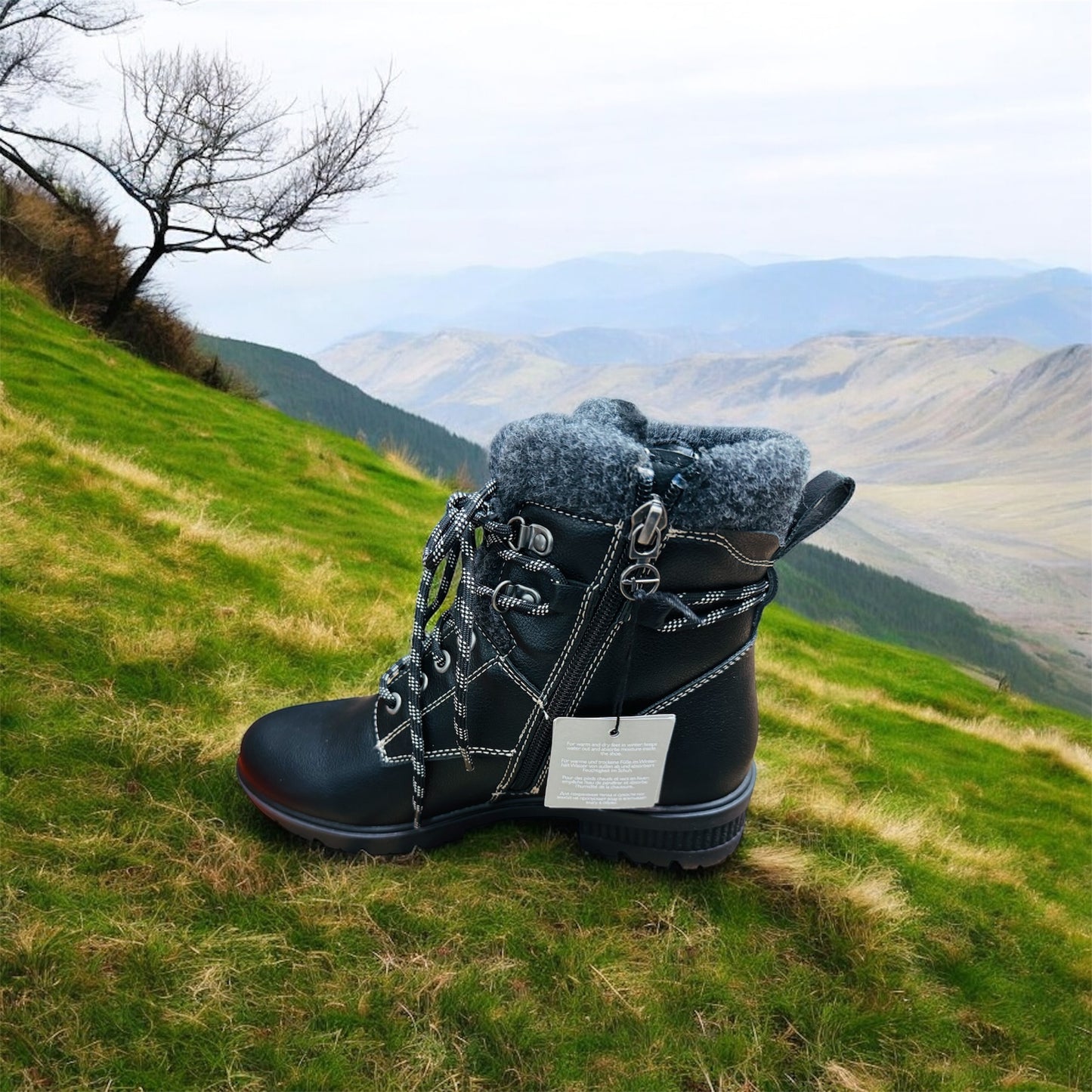 Tamaris Damen Stiefel in Schwarz Herstellernummer : 1-26296-41 001 M2629641 ( Letzte Stück )