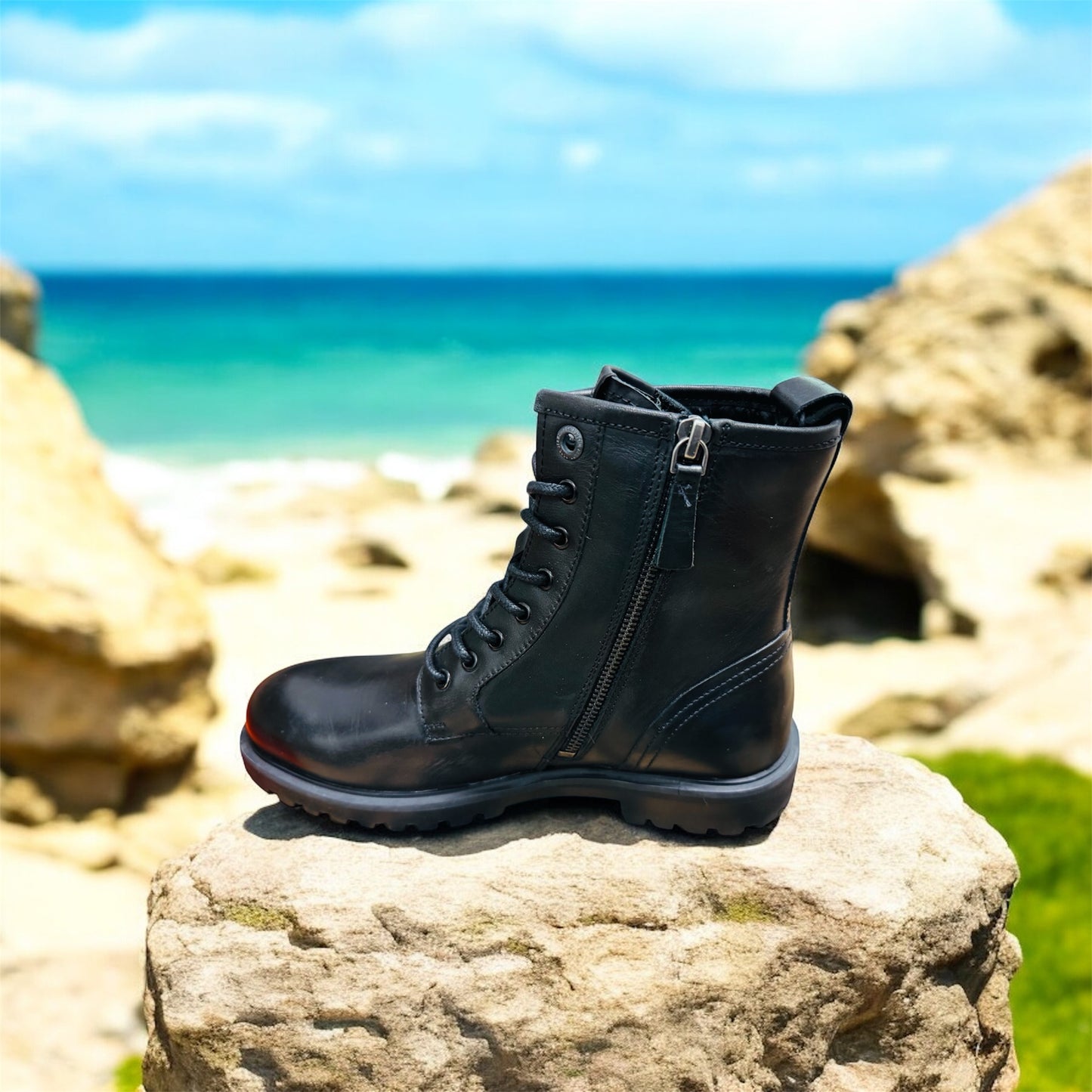 Pepe Jeans London Leather Trucker Men's Boots in Black Manufacturer number: STYLE PMS50233 999 ( Last pieces )