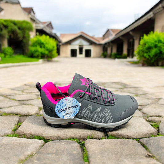 Lico Anchorage kvenskór í gráum/bleikum Framleiðandanúmer: 905757