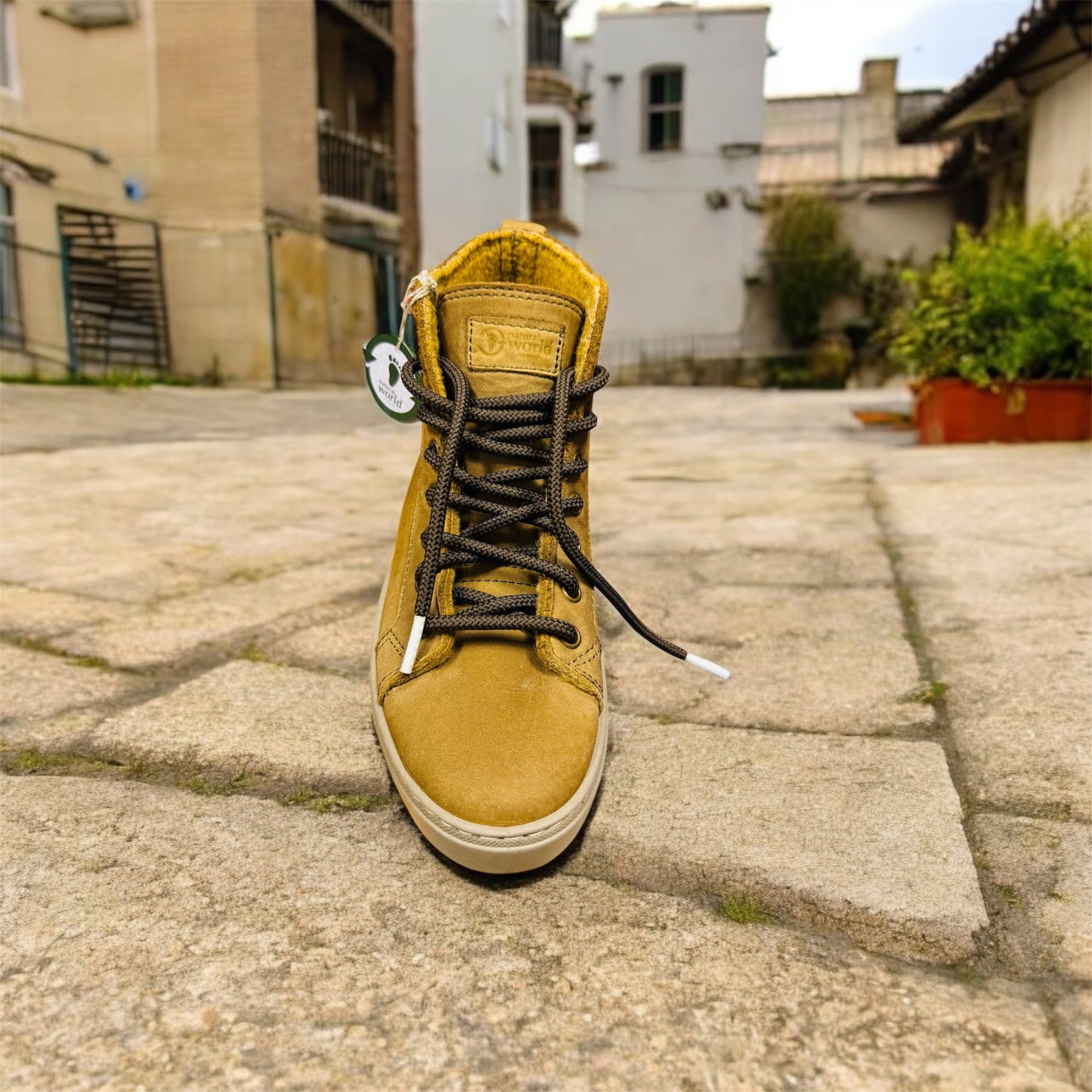 Natural World kvenstígvél í gulllituðum lit Framleiðandanúmer: 6180833 (Síðustu stykkin)