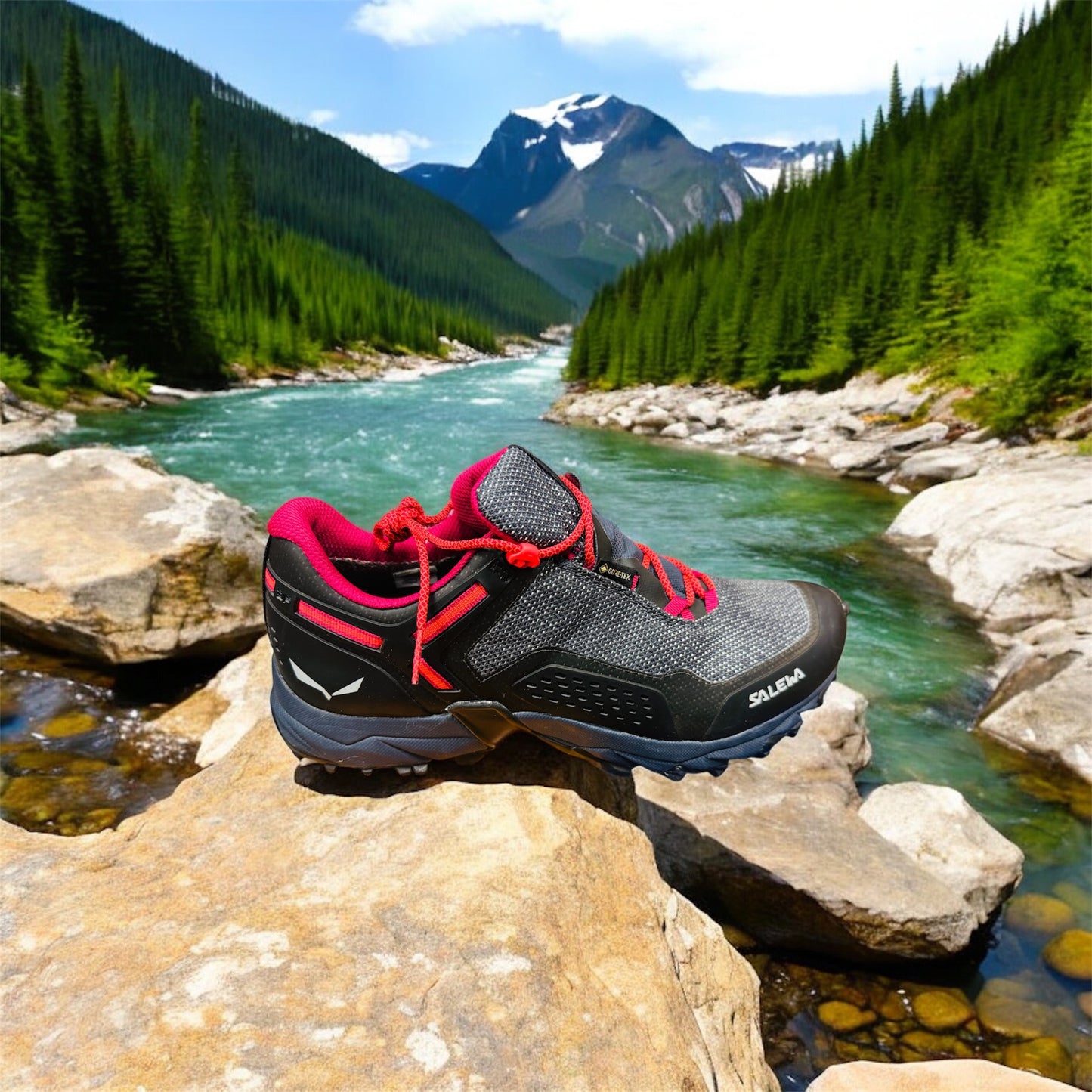 Salewa WS Speed Beat GTX Damenschuhe in Anthrazit Herstellernummer : 61330/9062 ( Letzte Stück )