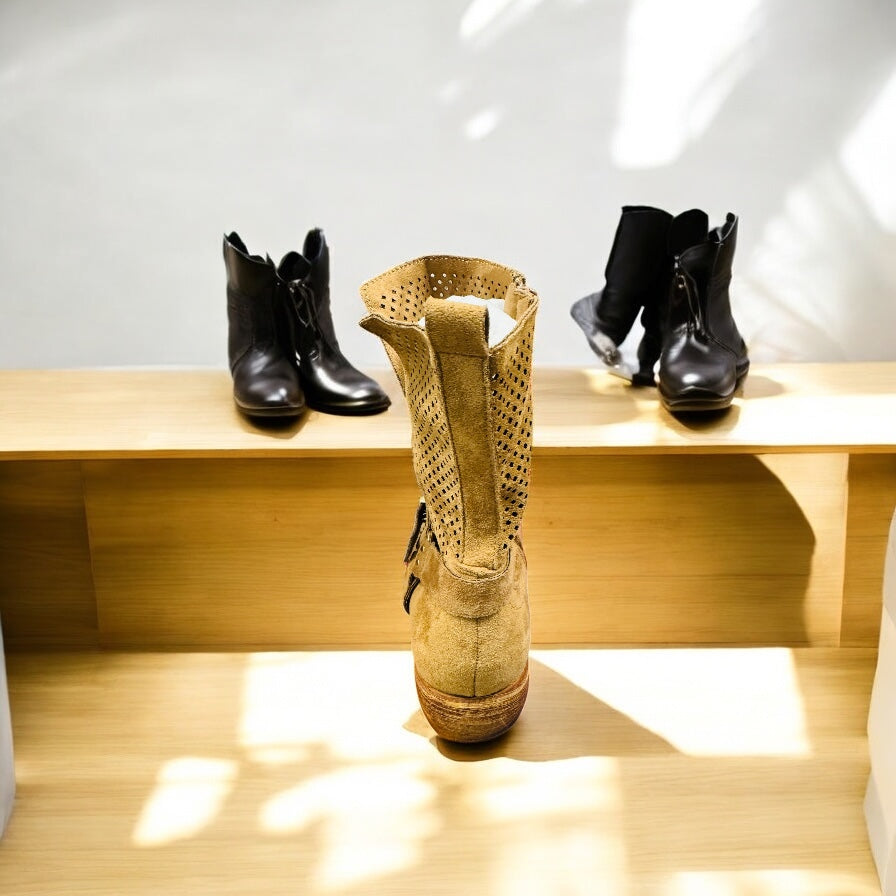 Bellucci Damen Boots in Camel Herstellernummer : C-275 ( Letzte Stück )