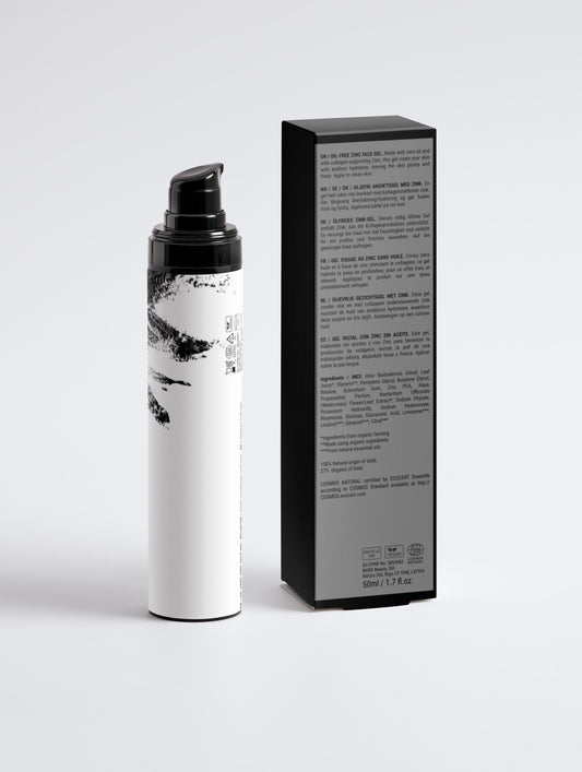 Mattifying men's gel with zinc – oil-free & refreshing for clear skin