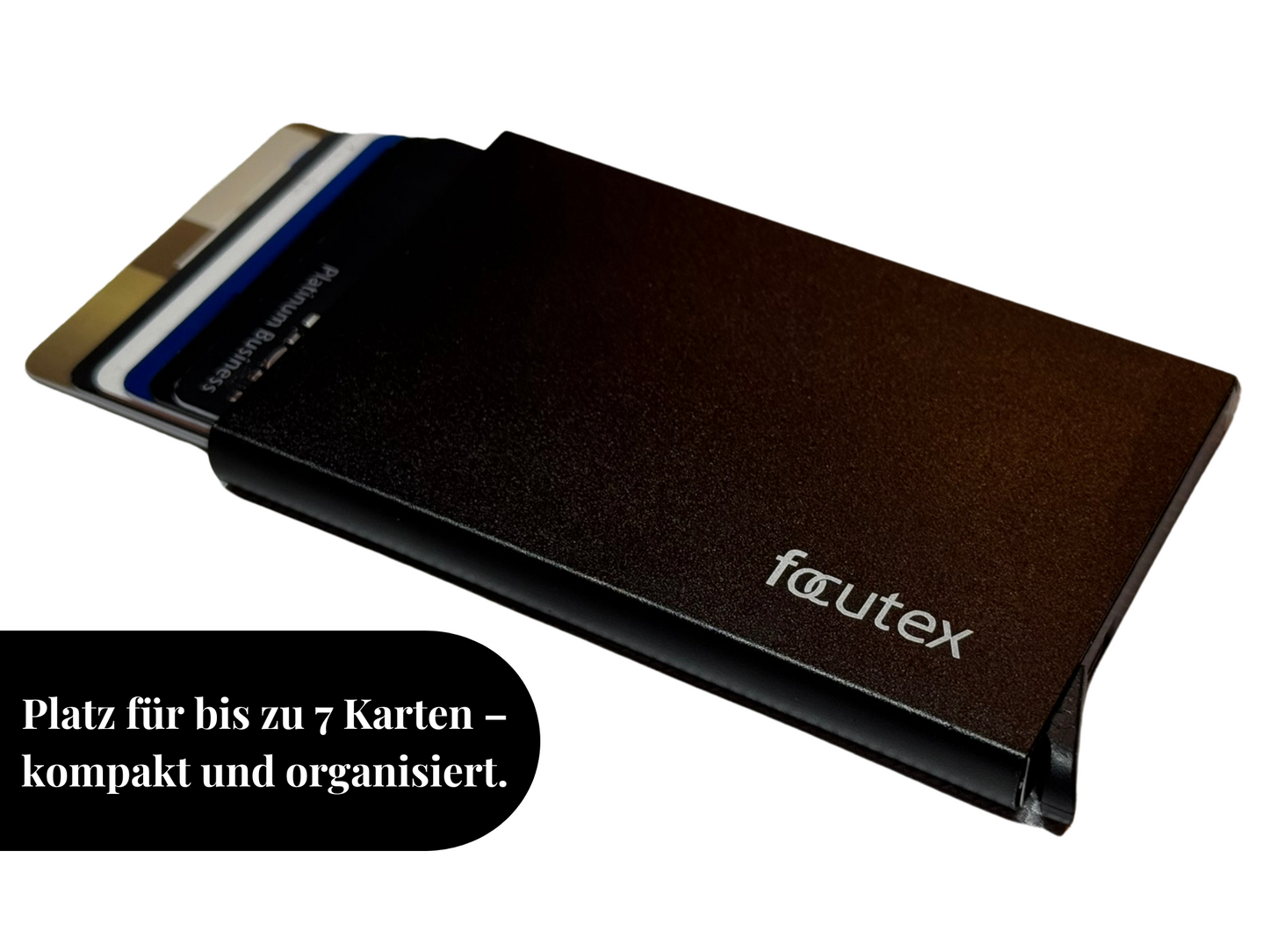 Aluminium Card-Holder Wallet - inkl. RFID Schutz