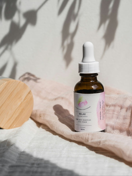 RELAX - Blanda af ilmkjarnaolíum fyrir ilmmeðferð