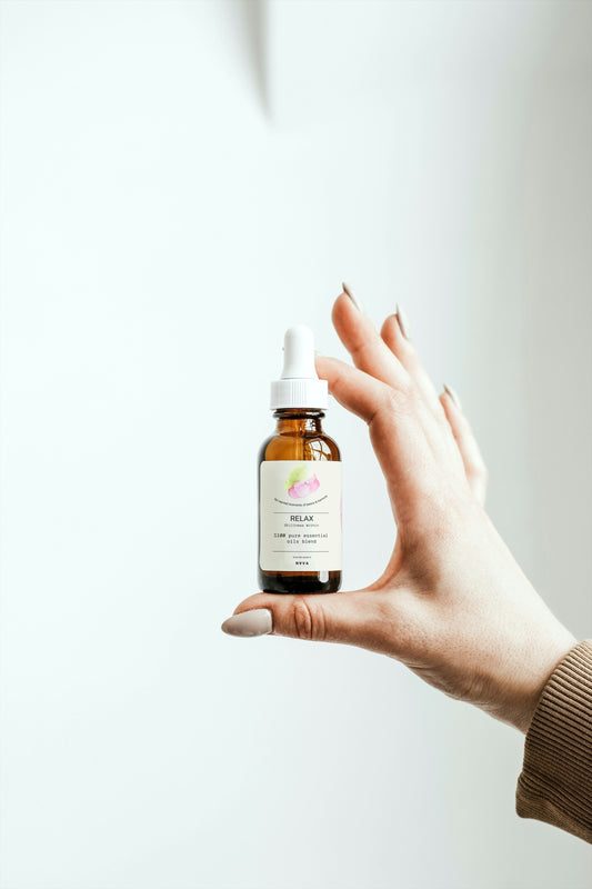 RELAX - Blanda af ilmkjarnaolíum fyrir ilmmeðferð