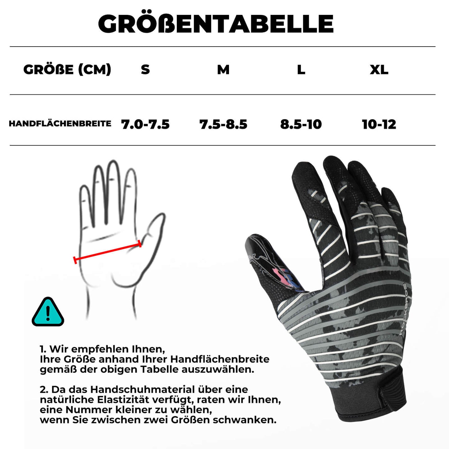 ROCKBROS Adult Professional Sports Gloves Breathable Elastic