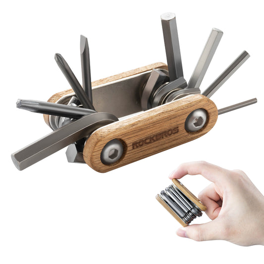 Bicycle multi-tool 8 in 1 repair kit