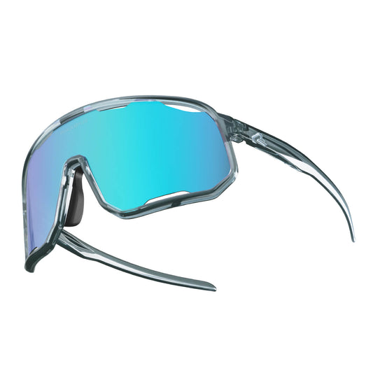 ROCKBROS Fahrradbrille Polarisierte Sonnenbrille UV-Schutz Wechsel-Nasenpads Damen/Herren