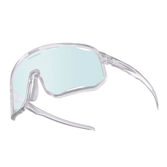 ROCKBROS Fahrradbrille Selbsttönende Sonnenbrille UV-Schutz Wechsel-Nasenpads Damen/Herren