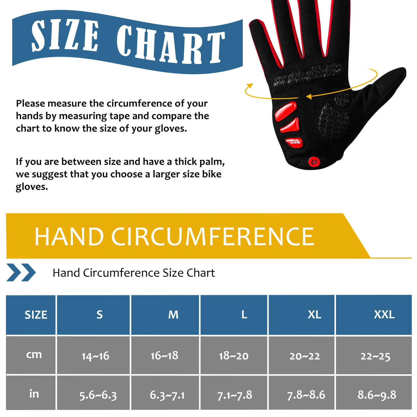 ROCKBROS Windproof Cycling Gloves Touchscreen