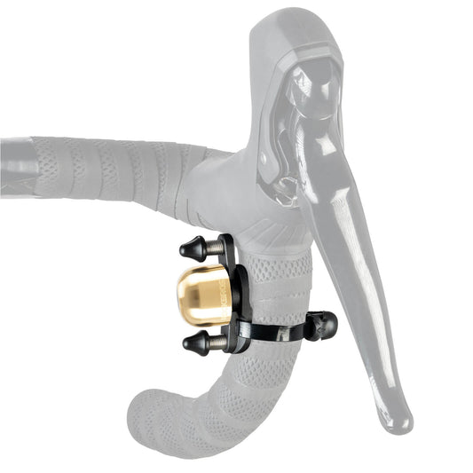 Road bike MTB bicycle bell with double knocker, 180° rotatable