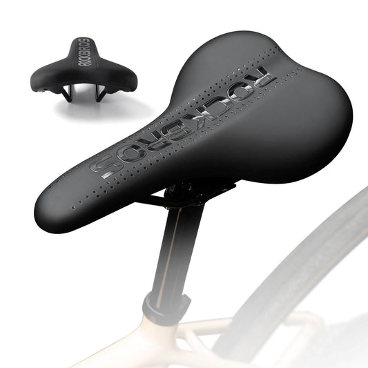 ROCKBROS Ergonomic Bicycle Saddle, Breathable, Shock-Absorbing