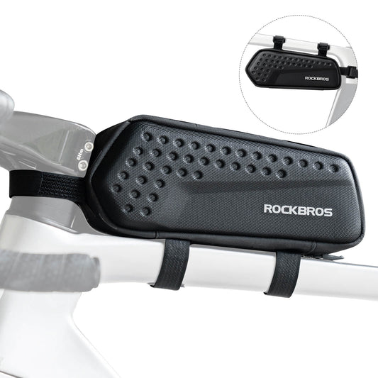 Frame bag, top tube bag, black, 1.1L