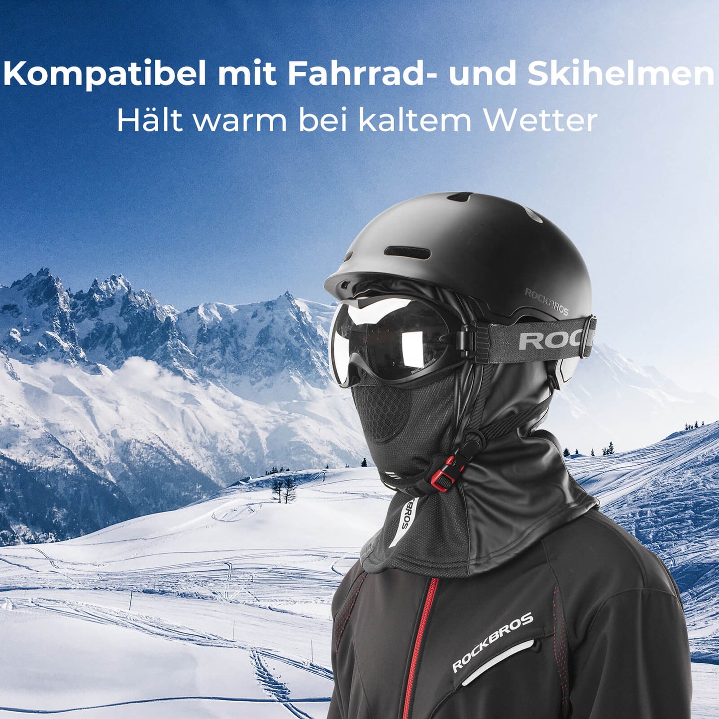 ROCKBROS Windproof Balaclava Breathable Ski Mask