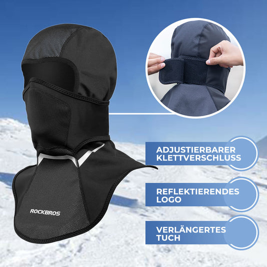 ROCKBROS vindheld skíðamaski með öndunarfærum