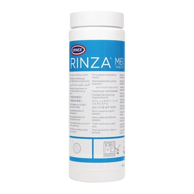Urnex Rinza Espresso Machine Cleaning Solution – Tablets & Liquid Variants
