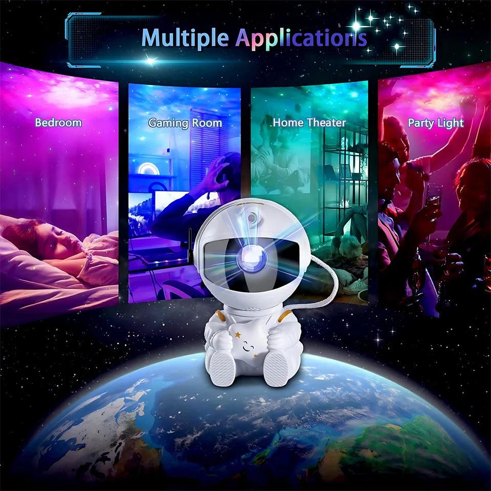 Astronaut galaxy star led light ceiling lamp for kids rooms & home decoration