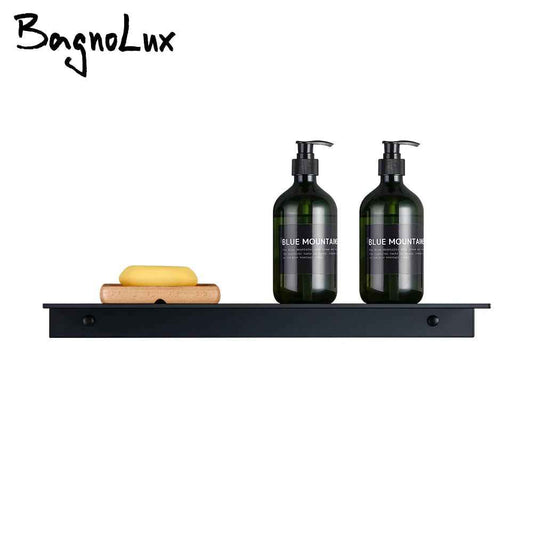 Matt Black Wall Shelf Bathroom Shelves