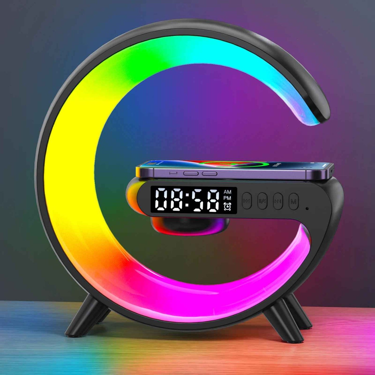 Small RGB Wireless Charging Dock Station