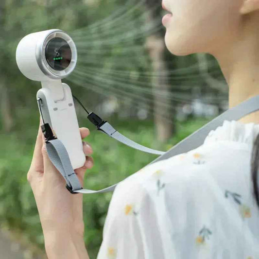 New Foldable USB Mini Hanging Neck Fan