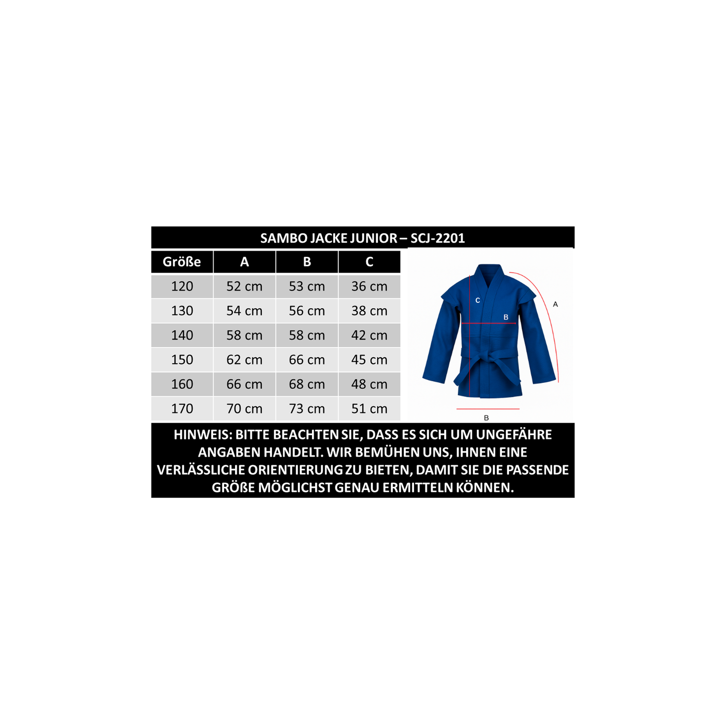 Green Hill Sambo Jacke JUNIOR COMBAT(Kurtka)