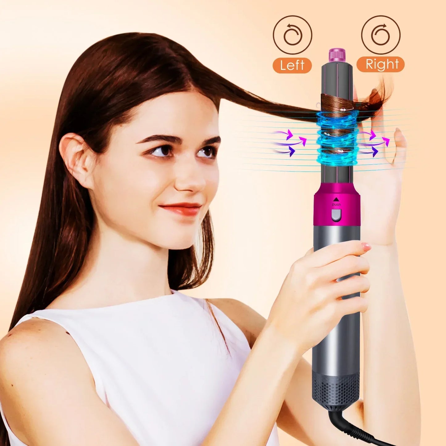 5 in 1 Hair set professional curling iron hair straightener styling
