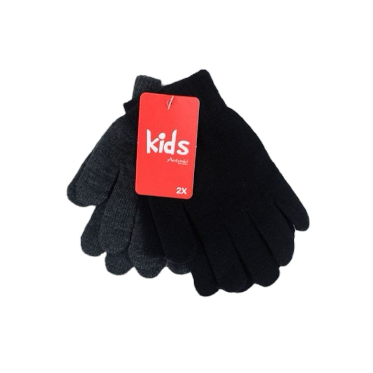 2er Pack Kinder Handschuhe » Doppelpack Kinderhandschuhe » Fingerhandschuhe in 2 Farben