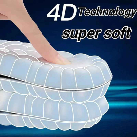 4D Massage Insoles – Soft Orthopedic Shoe Inserts Unisex