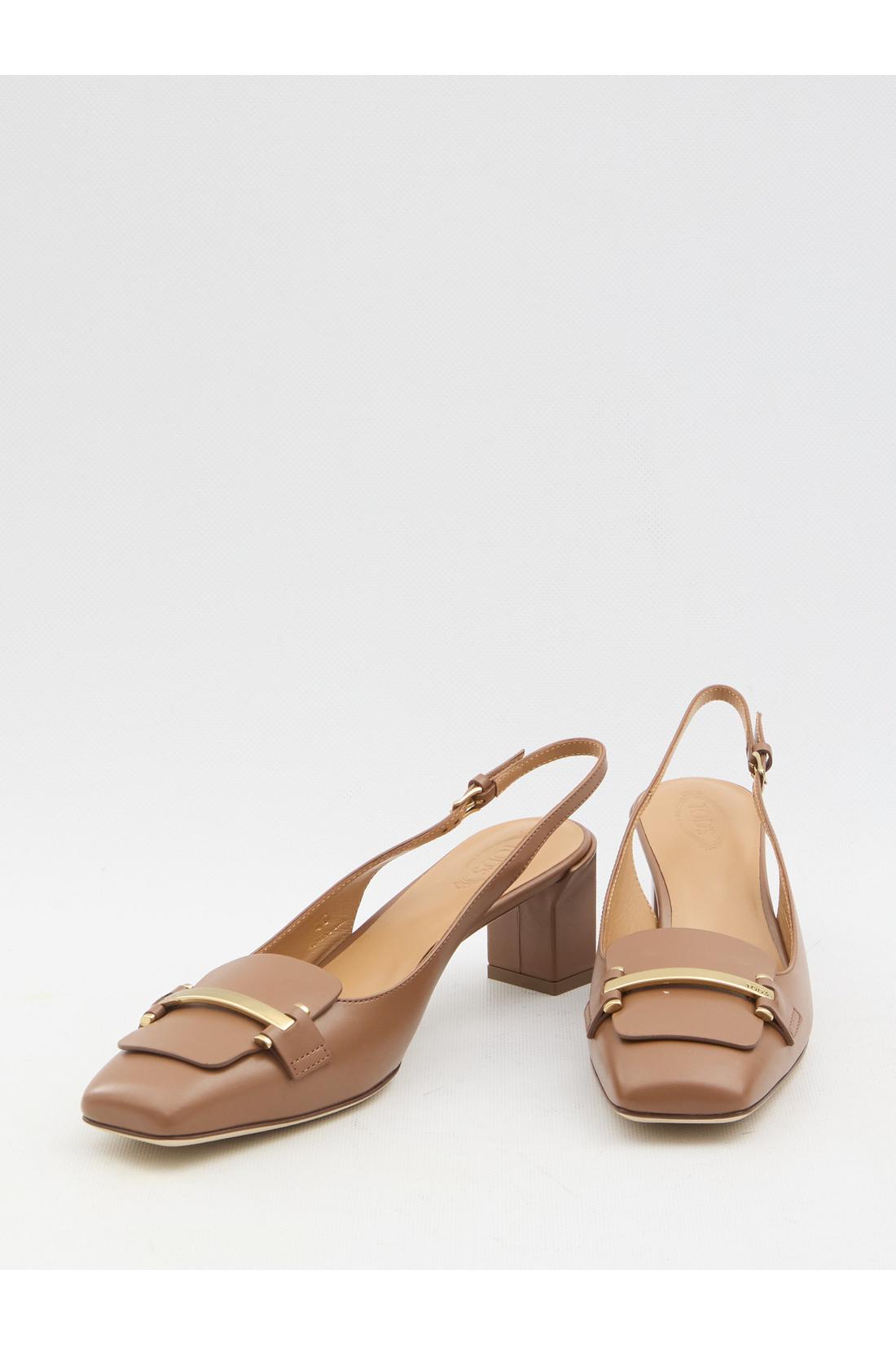 Slingback pumps