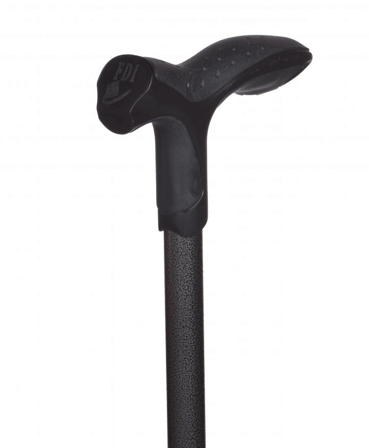 Antar Soft Step walking stick with anatomical handle - aluminum walking stick